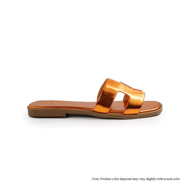 Metallic Arch Sandals - PREORDER