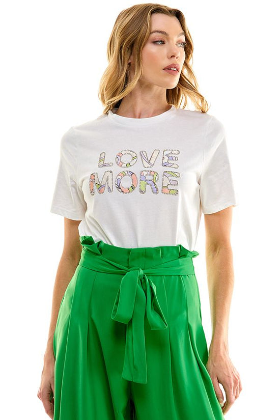 "Love More" Graphic Tee