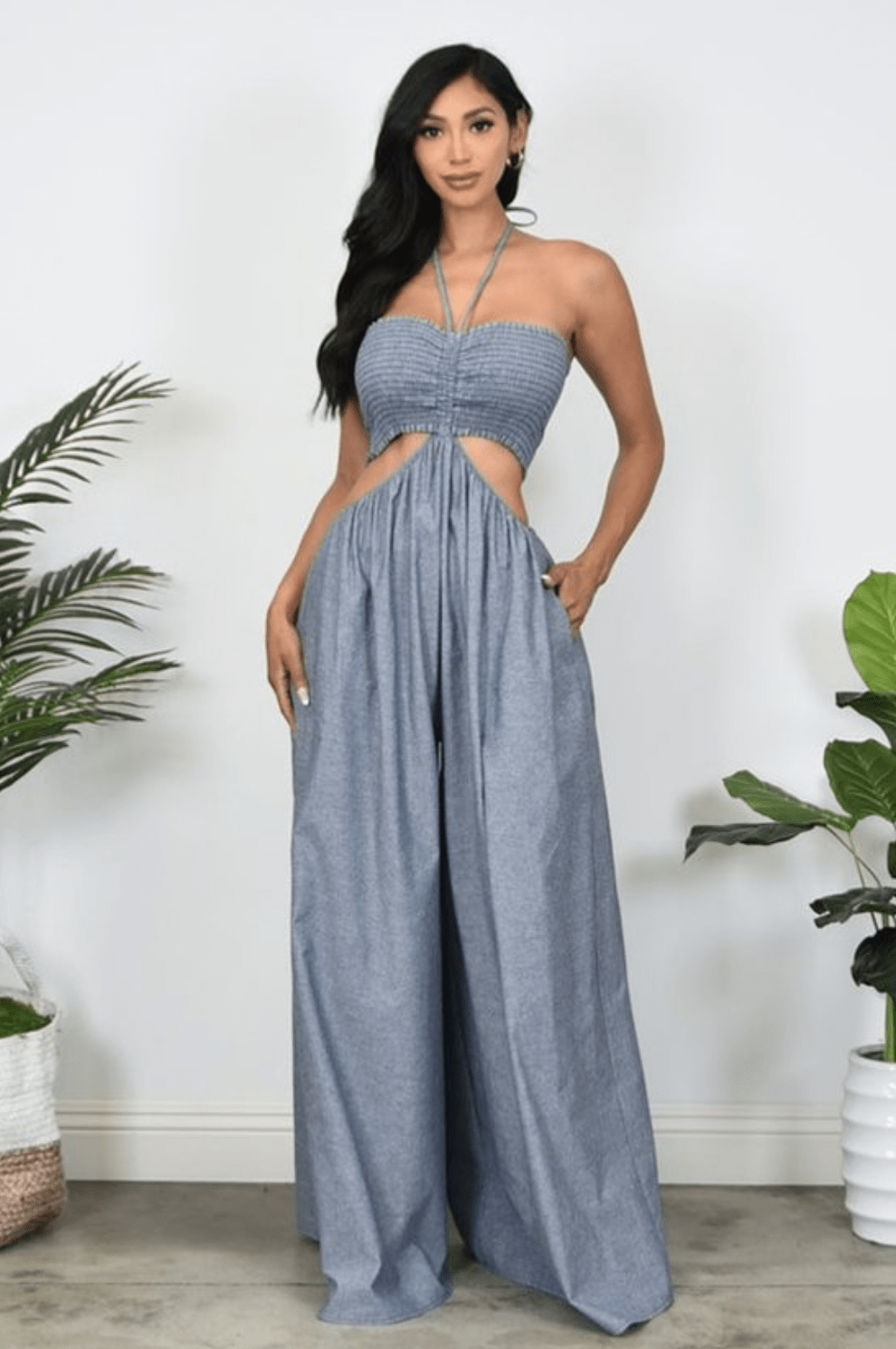 Grey Jumpsuit