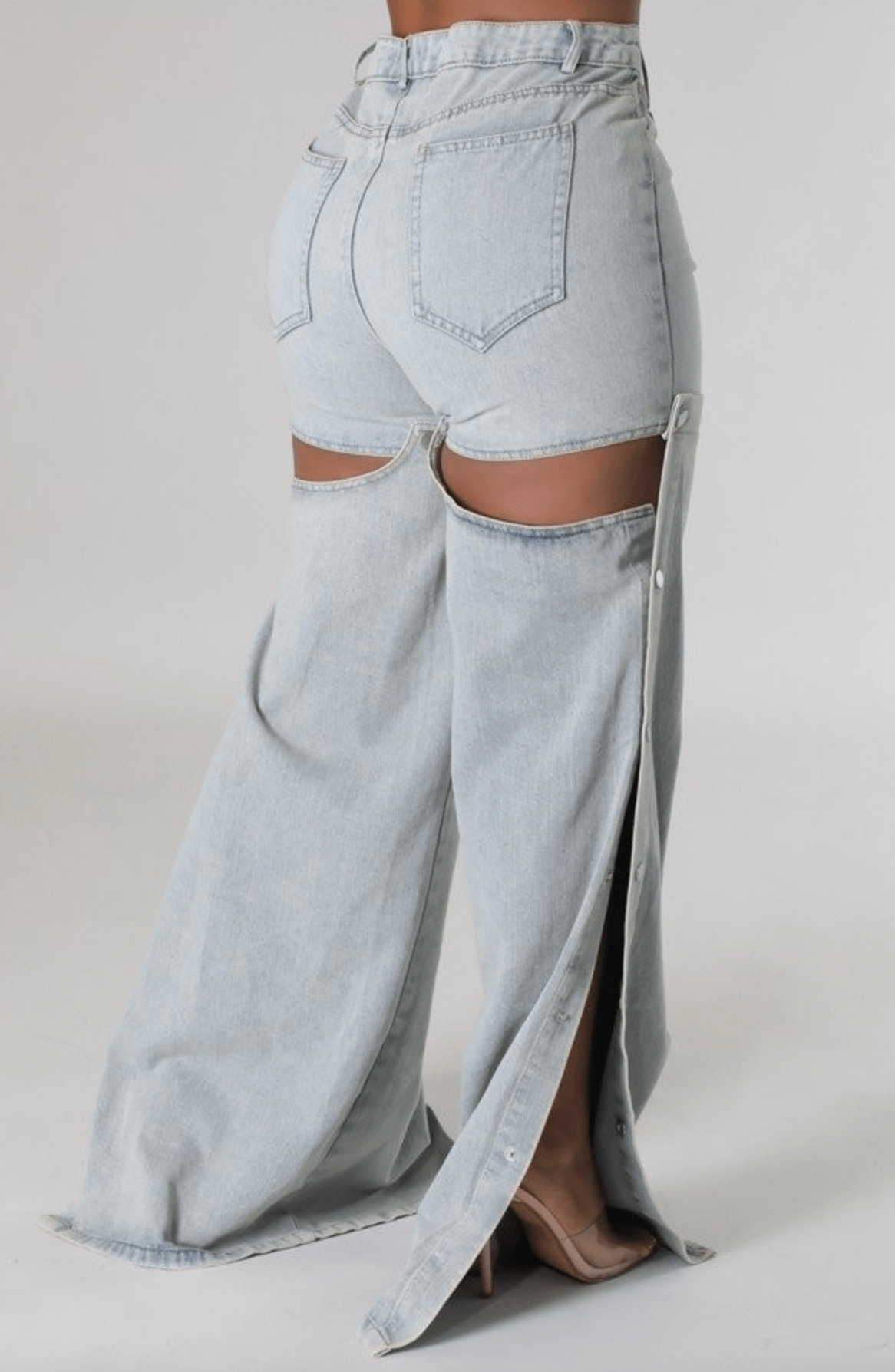 Denim Detach Pant