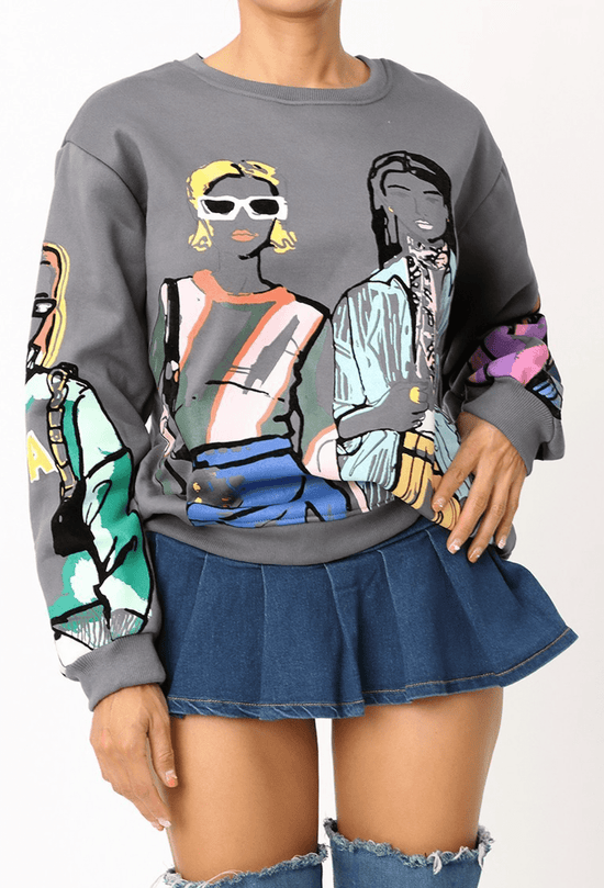 Graphic Pullover