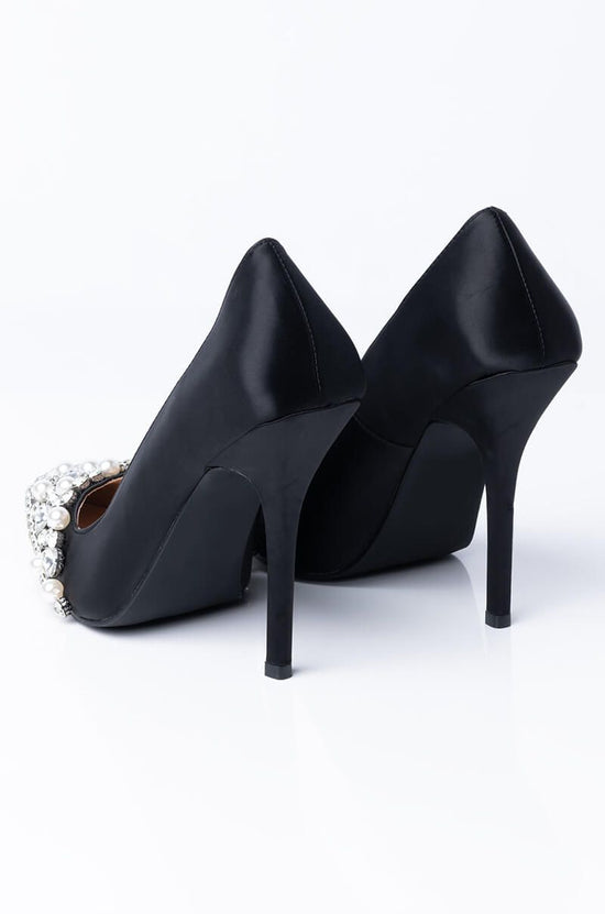 AZALEA WANG SWEET NOTHINGS STILETTO PUMP IN BLACK