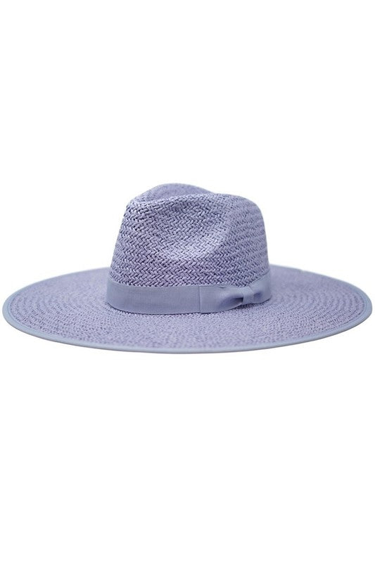 Emma Large 10 CM Brim Panama Straw Hat