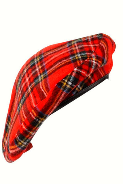 PLAID HAT