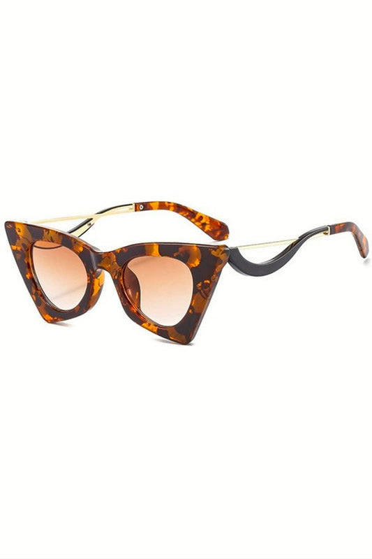 Brown High Fashion Glasses