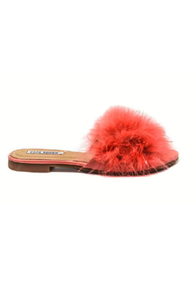 Cape Robbin - Pink Fur Sandals